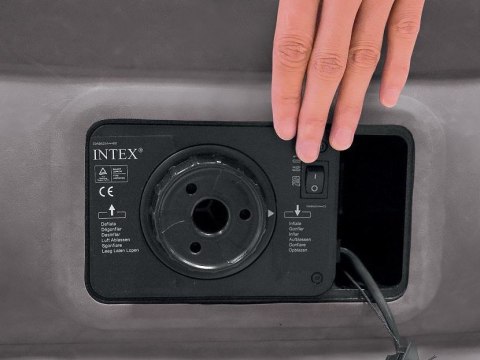 Materac dmuchany 203x152 cm z pompką INTEX 64136ND