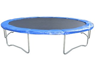 Osłona sprężyn do trampoliny 8 ft miękka mata zabezpieczająca niebieska 244-250 cm