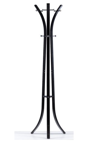Wieszak stojak na ubrania podłogowy czarny ModernHome