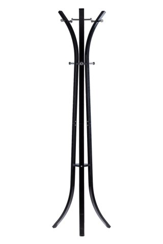 Wieszak stojak na ubrania podłogowy czarny ModernHome