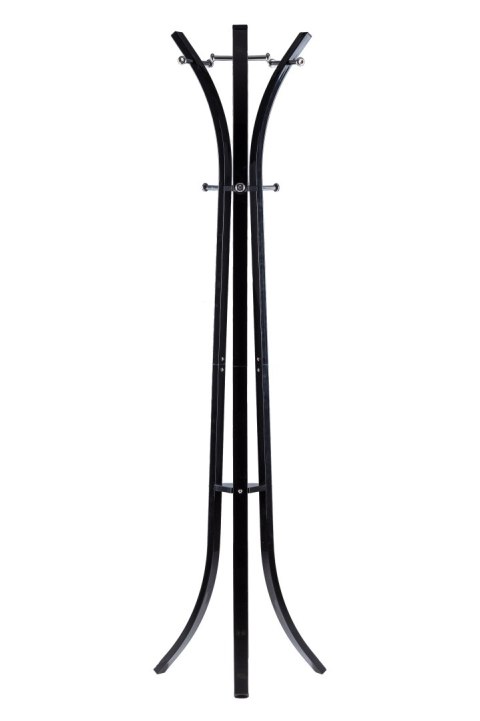Wieszak stojak na ubrania podłogowy czarny ModernHome