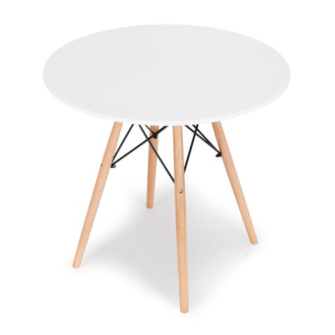 Stolik nowoczesny do jadalni salonu kuchni 80 cm ModernHome