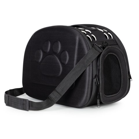 Duży transporter dla kota psa torba podróżna czarny Petsi