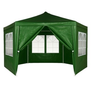 Namiot pawilon ogrodowy handlowy 2x2x2 m z oknami zielony MultiGarden
