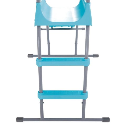 Zjeżdżalnia dla dzieci ogrodowa ślizg 183 cm stal tworzywo INTEX 44106