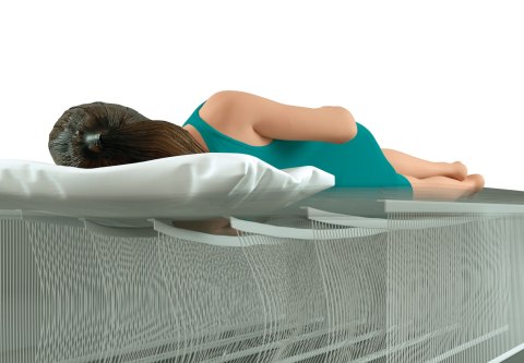 Materac dmuchany jednoosobowy 191x99x42 cm z wbudowaną pompką elektryczną łóżko INTEX 64122