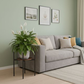 Kwietnik stojący stojak na kwiaty ozdoby loft ModernHome