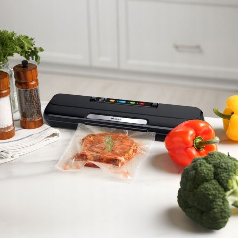 Zgrzewarka próżniowa do pakowania żywności 110W akcesoria czarna