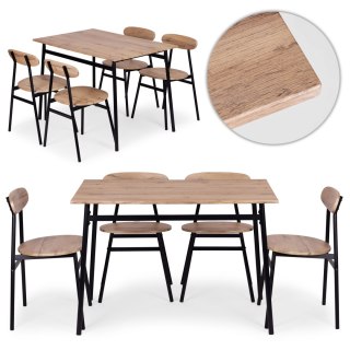 Zestaw mebli do jadalni kuchni stół + 4 krzesła OSLO ModernHome