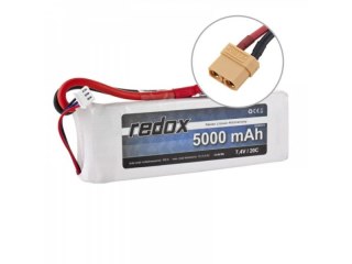 Akumulator Redox 5000 Mah 7,4v 20c - Pakiet Lipo