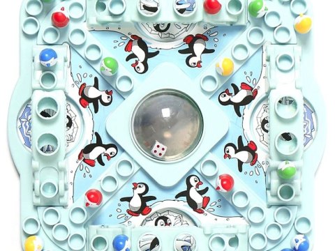 Gra Planszowa Wyścigi Pingwinów Chińczyk