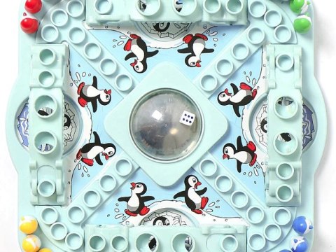 Gra Planszowa Wyścigi Pingwinów Chińczyk
