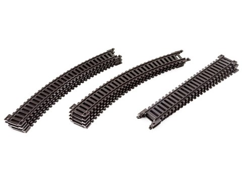 Kolejka Rail King Parowóz + 3 Wagony