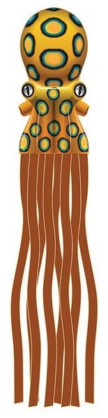 Latawiec Brainstorm - Wns Sealife 120x20" Nylon Octopus