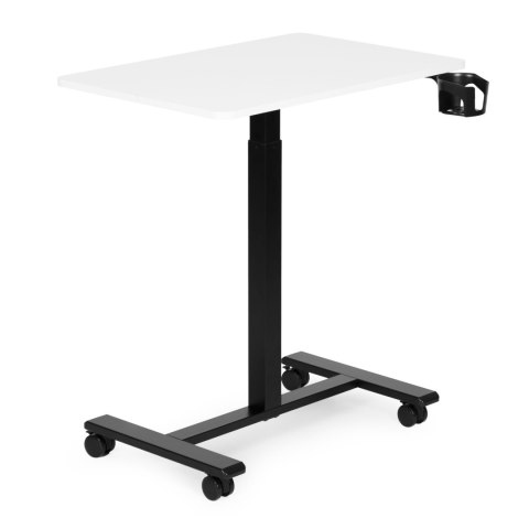 Mobilne biurko regulowane 70x48 cm stolik pod laptopa regulacja wysokości 71,5-112 cm ModernHome
