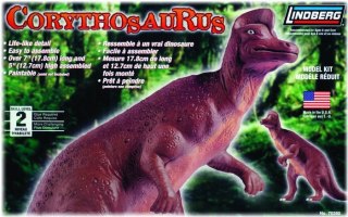 Model Plastikowy Do Sklejania Lindberg (Usa) Dinozaur Hadrosaurus/Corythosaurus
