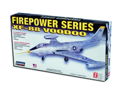 Model Plastikowy Do Sklejania Lindberg (Usa) Odrzutowiec Xf-88 Voodoo
