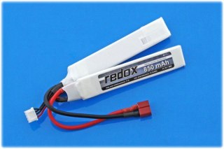 Pakiet Akumulator Asg Redox Lipo 11,1v 850mah 20c 2+1