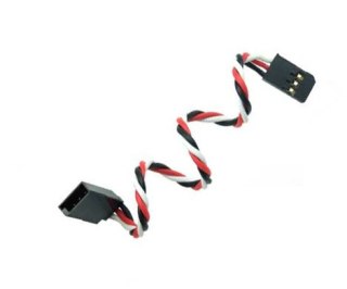 Przedłużacz Serwa 45 Cm Skręcony (Futaba)