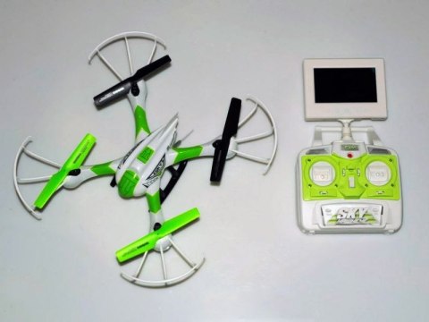 Quadrocopter Sky Hawkeye Fvp 2,4ghz Monitor Lcd Dron
