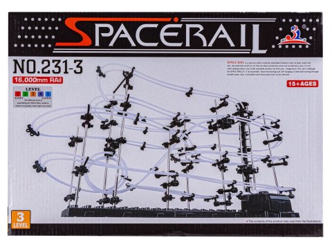 Spacerail Tor Dla Kulek - Level 3 (16 Metrów) Kulkowy Rollercoaster