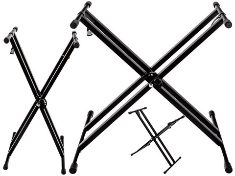 Statyw Stojak Do Keyboardów Z Serii Mk Podwójny Regulowany