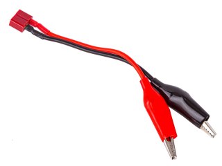 Adapter Gniazdo Deans - Krokodylki Miękkie - Kabel 10cm - Msp
