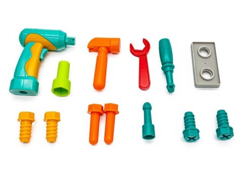 Auto Do Rozkręcania I Skręcania + Narzędzia, Jeździ, Świeci, Gra Melodie Wkrętarka