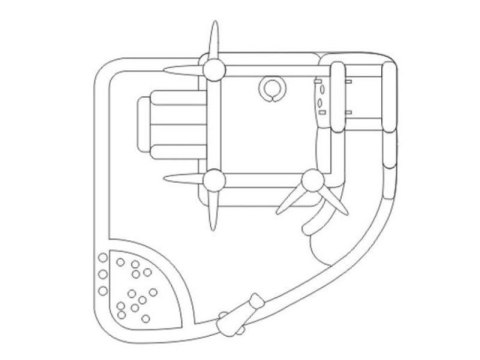 Dmuchaniec Zamek Wodny Dmuchany Happyhop Słoneczna Oaza 7 In 1
