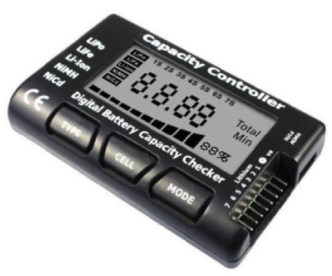 Gpx Extreme: Tester Miernik Napięcia I Pojemności Pakietów Lipo/Life/Li-Ion 2-7s I Nicd/Nimh 4-7c