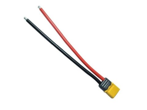 Gniazdo Xt60 Z Osłoną Oraz Z Przewodem - Amass - Żeński 100mm (Female)