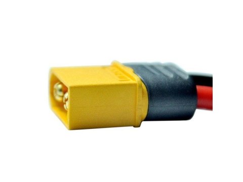 Gniazdo Xt60 Z Osłoną Oraz Z Przewodem - Amass - Żeński 100mm (Female)