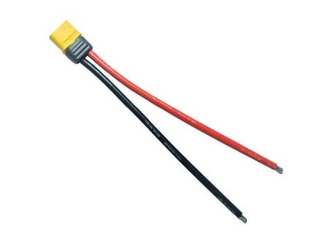 Gniazdo Xt60 Z Osłoną Oraz Z Przewodem - Amass - Żeński 100mm (Female)