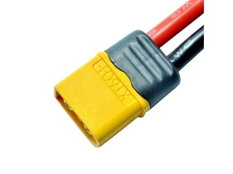 Gniazdo Xt60 Z Osłoną Oraz Z Przewodem - Amass - Żeński 100mm (Female)