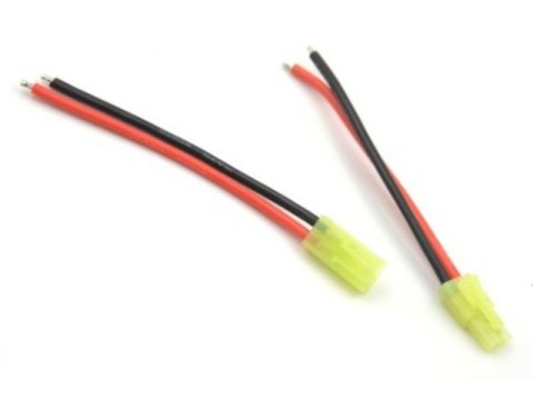 Gniazdo Typu Mini Tamiya Z Przewodem - Żeński 100mm - (Female) 16 Awg