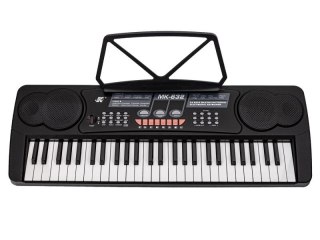Keyboard Organy 54 Klawisze Zasilacz Mikrofon Mk-632