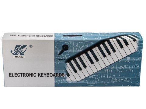 Keyboard Organy 54 Klawisze Zasilacz Mikrofon Mk-632