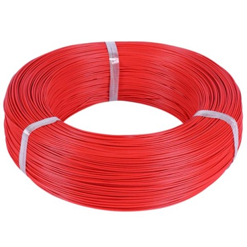 Msp Silikonowy Przewód Prądowy 22awg 0,32mm2 1m Czerwony