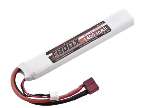 Pakiet Redox Asg 1400 Mah 7,4v 30c (Scalony) Lipo