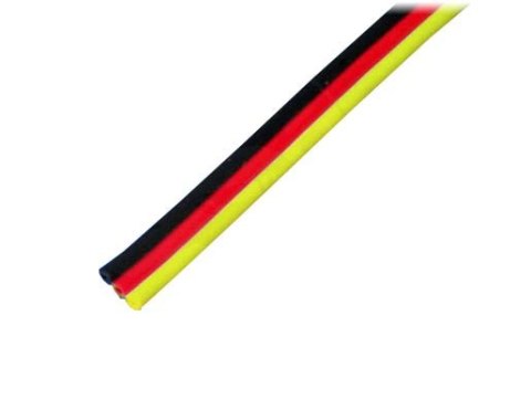 Przewód Serwa Trójżyłowy 3 X 0,20 Mm/1 Mb Płaski (Hitec)