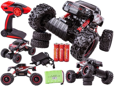 Samochód Auto Rock Crawler 1:14 2.4ghz 4wd Czerwony