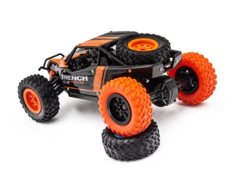 Samochód Desert Truck 4wd 2.4ghz 1:24 20km/H Pomarańczowy Hb-Sm2402
