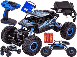 Samochód Rc Rock Crawler 2.4ghz 1:18 Niebieski