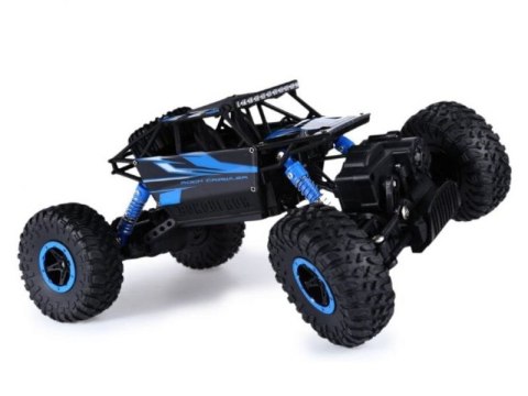 Samochód Rc Rock Crawler 2.4ghz 1:18 Niebieski