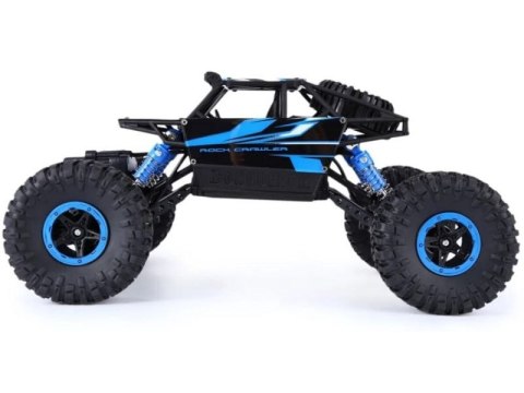 Samochód Rc Rock Crawler 2.4ghz 1:18 Niebieski