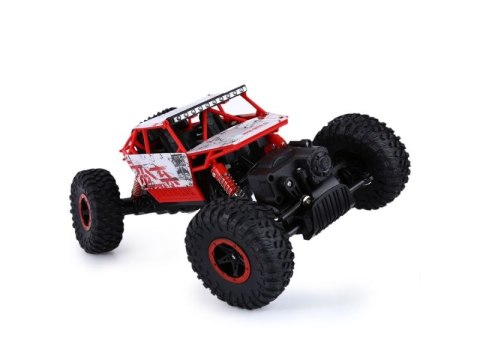 Samochód Rc Rock Crawler 2.4ghz 1:18 Czerwony