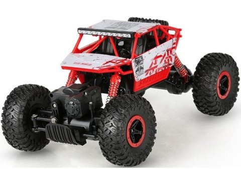 Samochód Rc Rock Crawler 2.4ghz 1:18 Czerwony