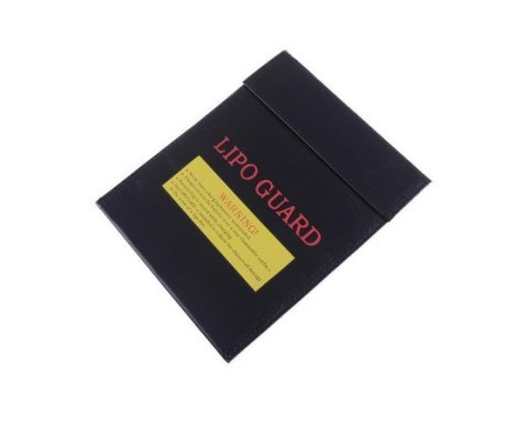 Torba Ochronna Na Akumulatory Lipo Safe 18x23 Cm Czarna