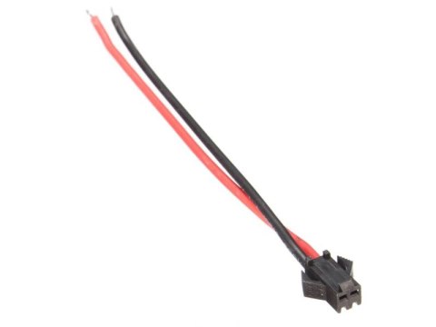 Wtyk Jst Sm - Z Przewodem 100mm 2 Pin