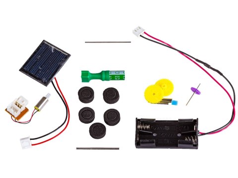 Zabawka Solarna Edukacyjny Solarny Robot Astronauta Statek Samolot 6w1